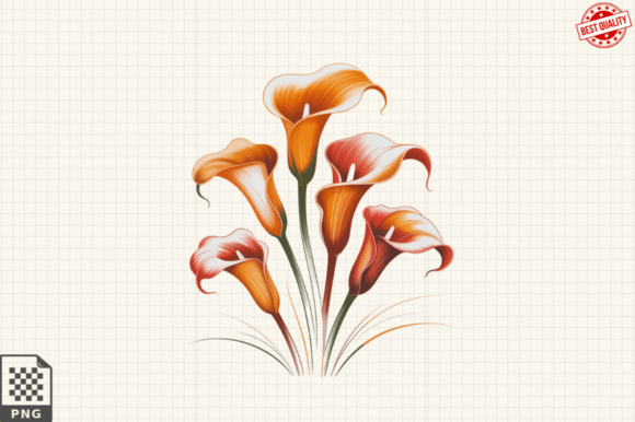 Download Watercolor Calla Lily Flower ClipArt's - Lily Collection
