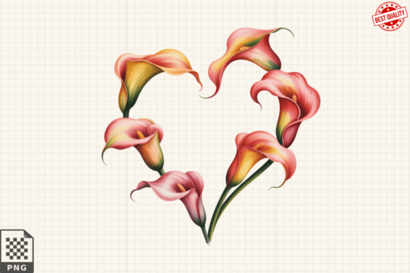 Download Watercolor Calla Lily Flower ClipArt's - Lily Collection