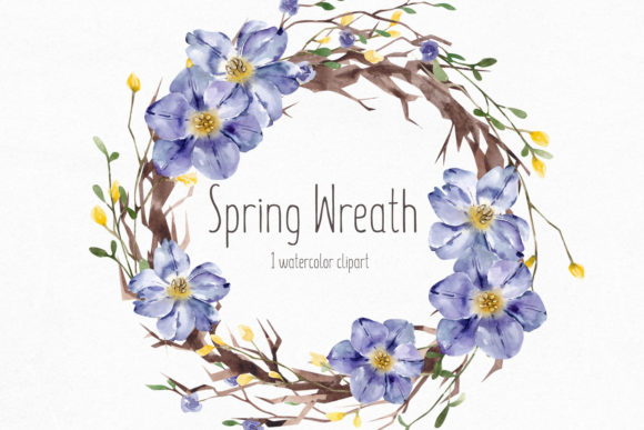 Download Flower Wreath Clipart - Wreath Collection