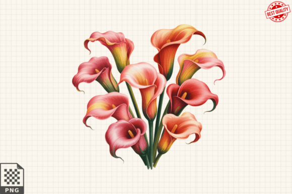 Download Watercolor Calla Lily Flower ClipArt's - Lily Collection