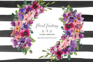Download Watercolor Colorful Flowers Wreath - Wreath Collection