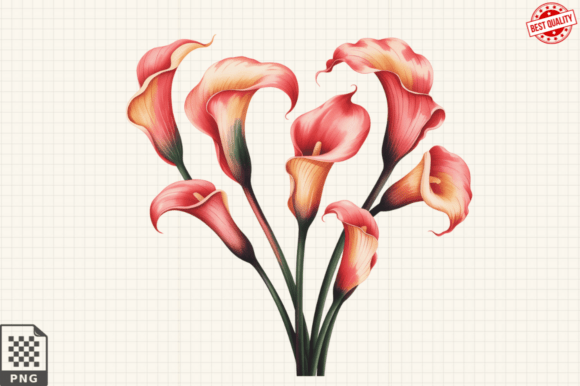 Download Watercolor Calla Lily Flower ClipArt's - Lily Collection