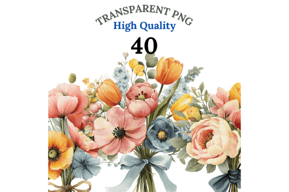 Download 40 Floral Bouquet Clipart - Floral bouquet clipart Collection